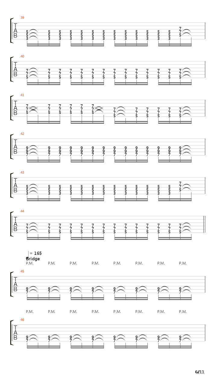 Sacrifice Theory吉他谱