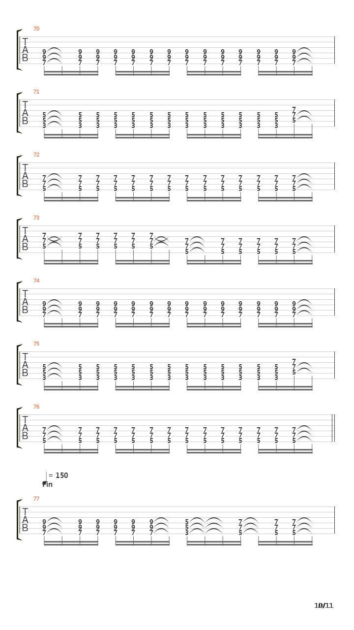 Sacrifice Theory吉他谱