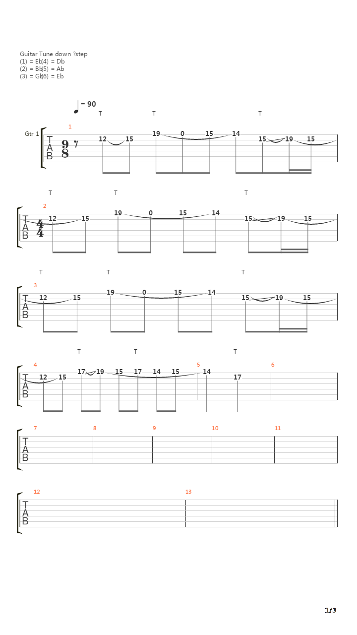 The Leaving Song Pt 2吉他谱