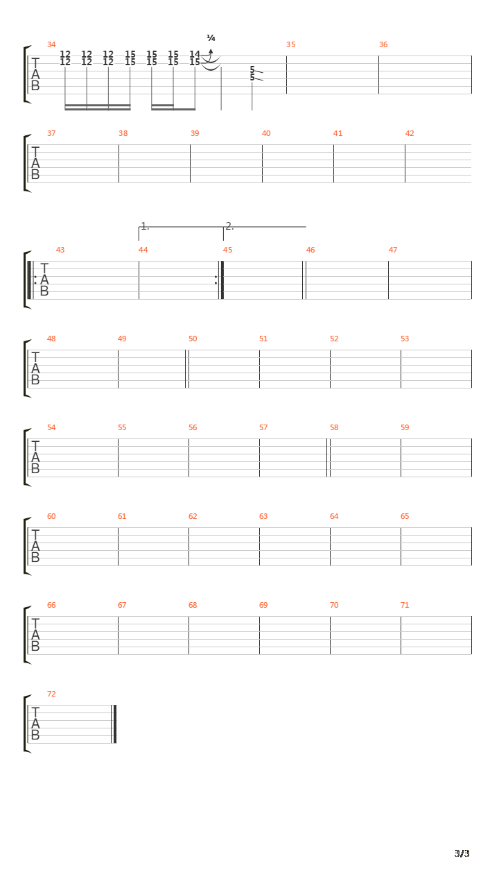 The Leaving Song Pt 2吉他谱