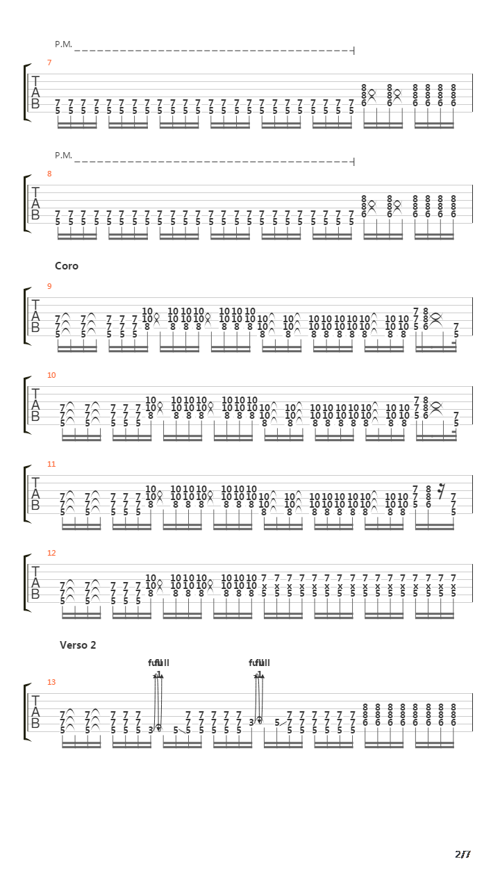 Triple Zero吉他谱