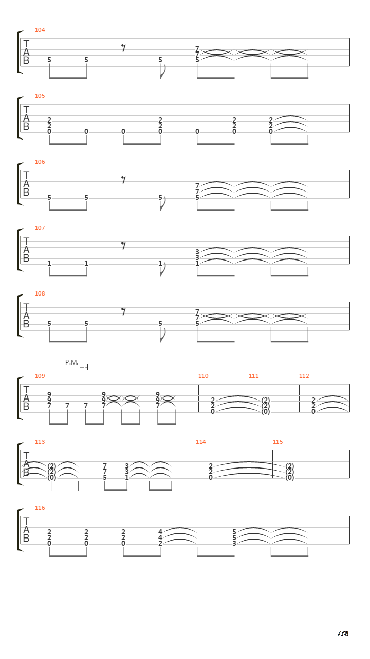 discord吉他谱(gtp谱,总谱)