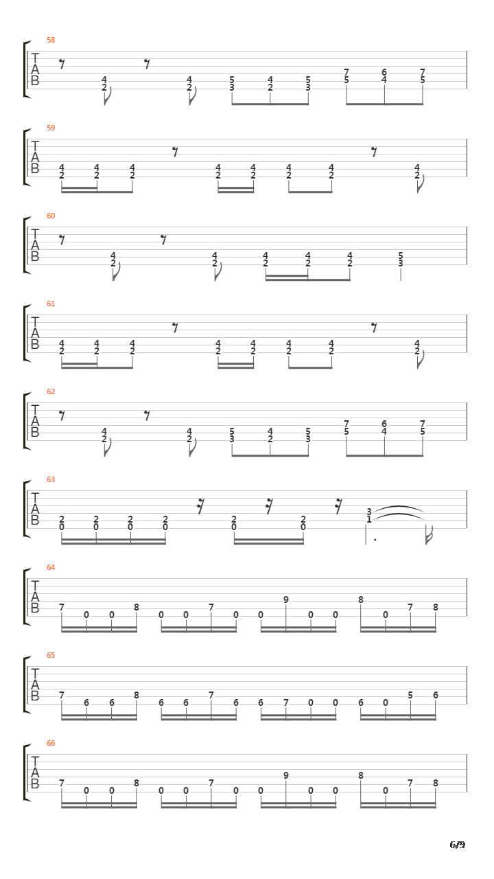 Transitory吉他谱