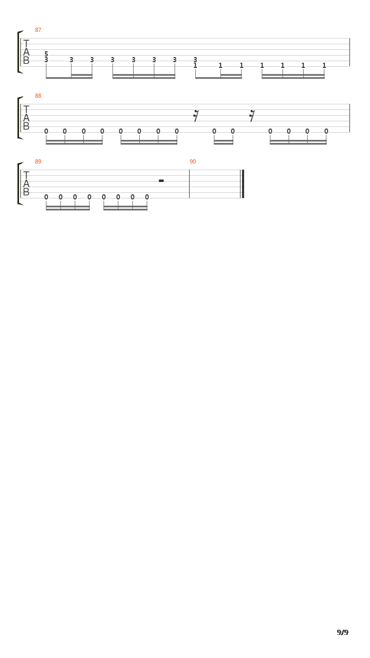 Transitory吉他谱