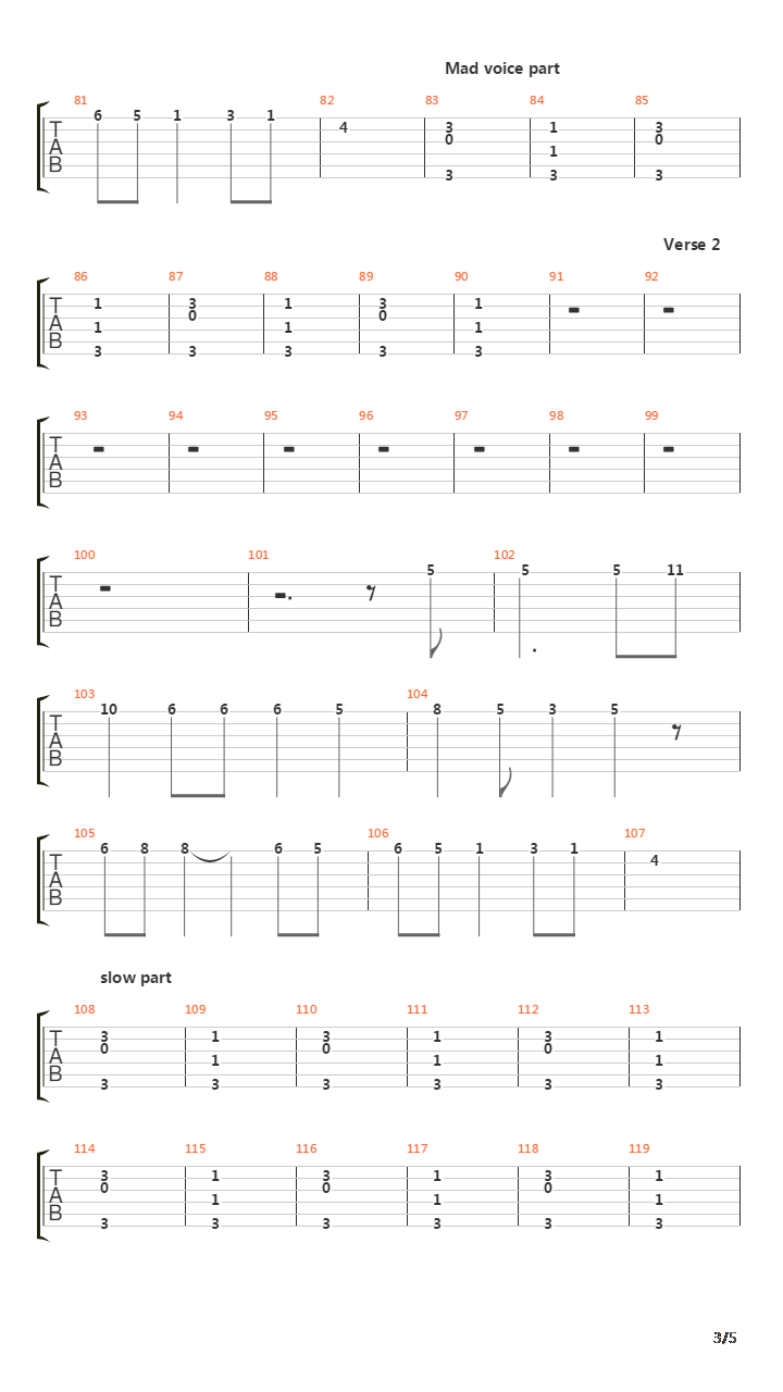 Yield To Temptation吉他谱