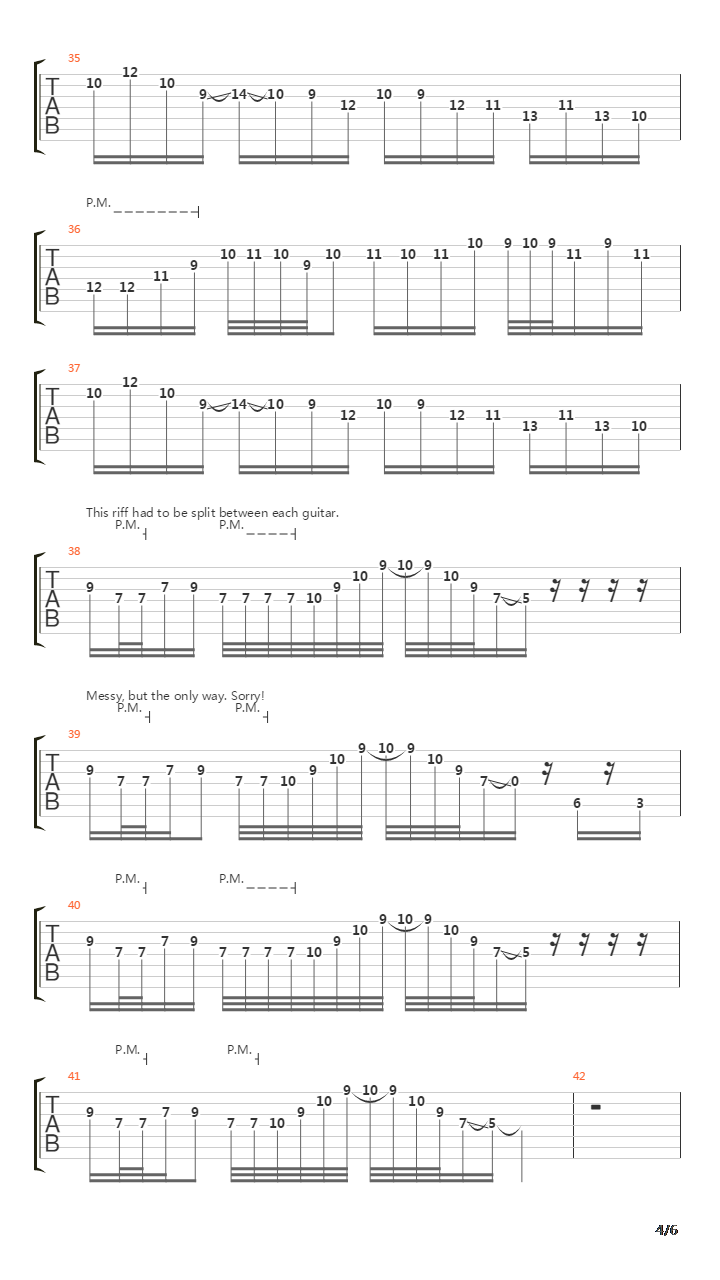 Cursing Akenaten吉他谱