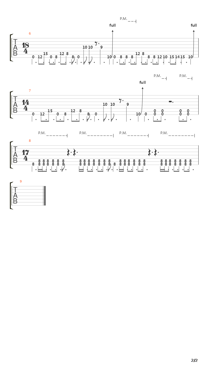 Rareform吉他谱