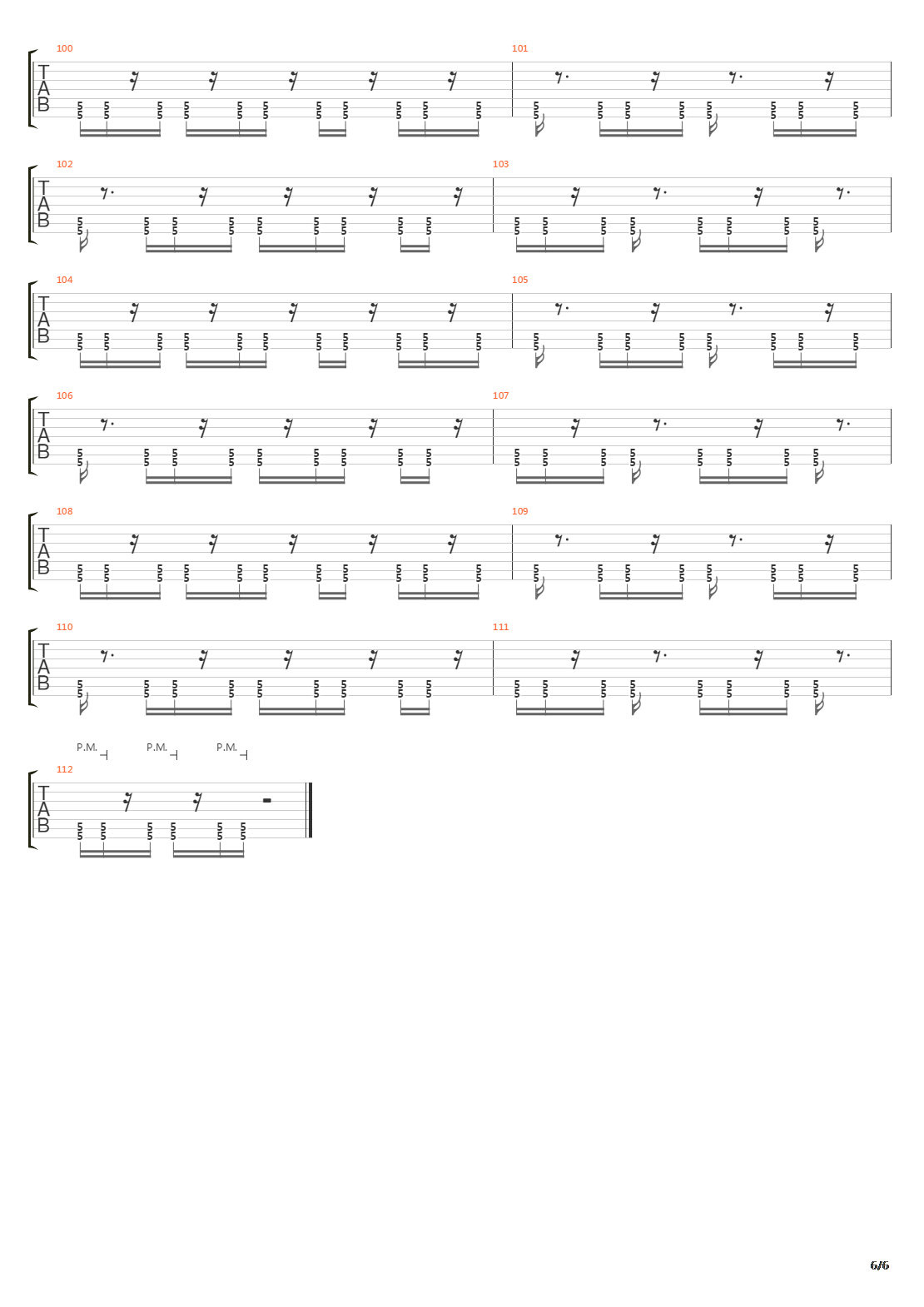 Redeeming The Wretched吉他谱