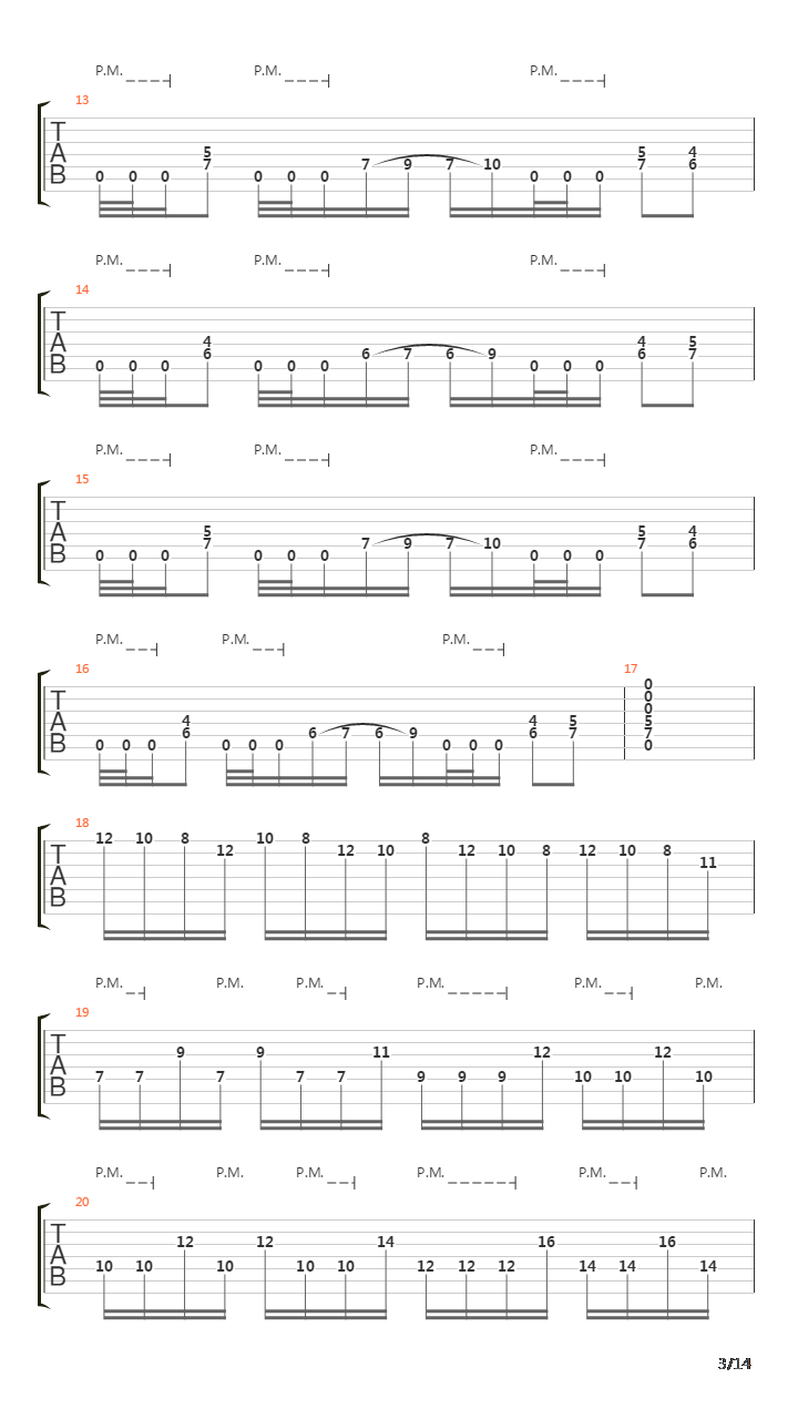 The Forfeit吉他谱