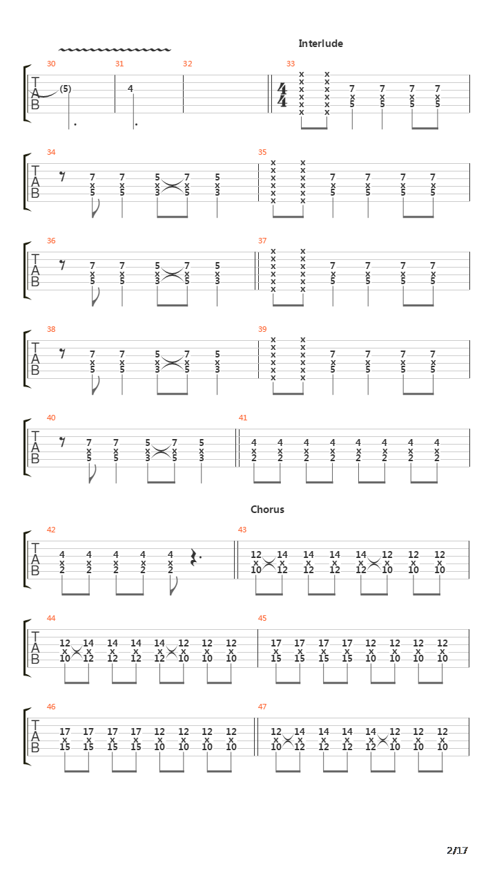 Annabel吉他谱