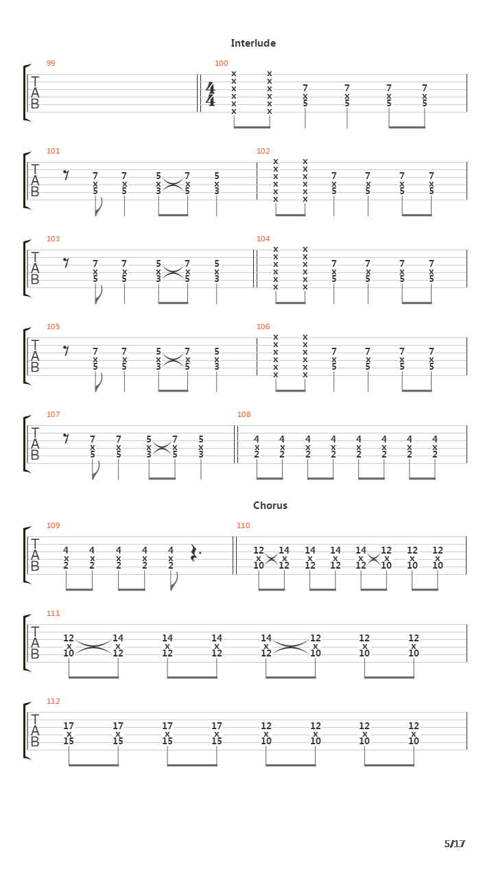 Annabel吉他谱