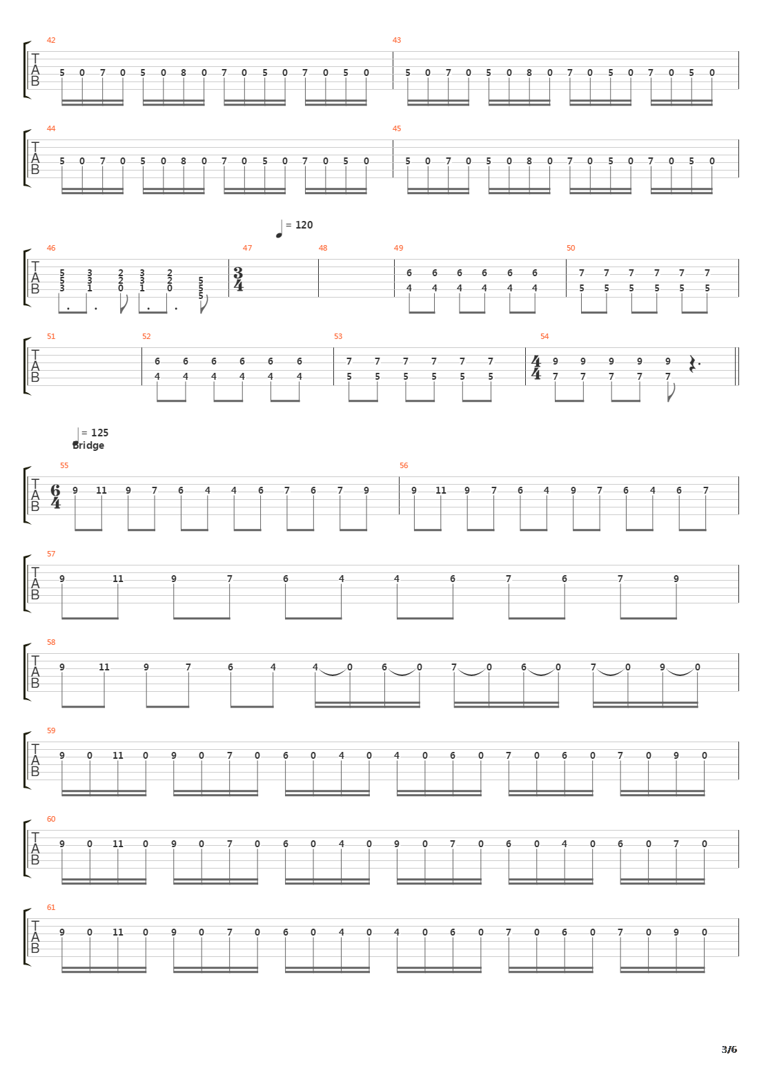 Endings Without Stories吉他谱