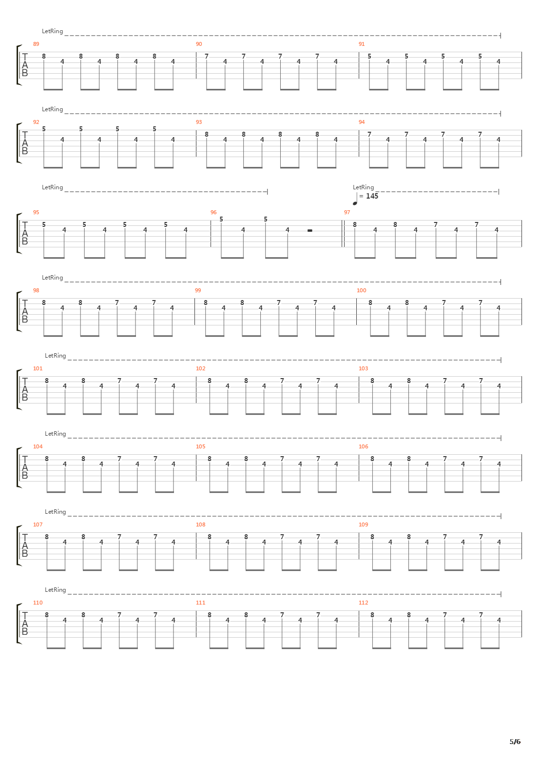 Endings Without Stories吉他谱