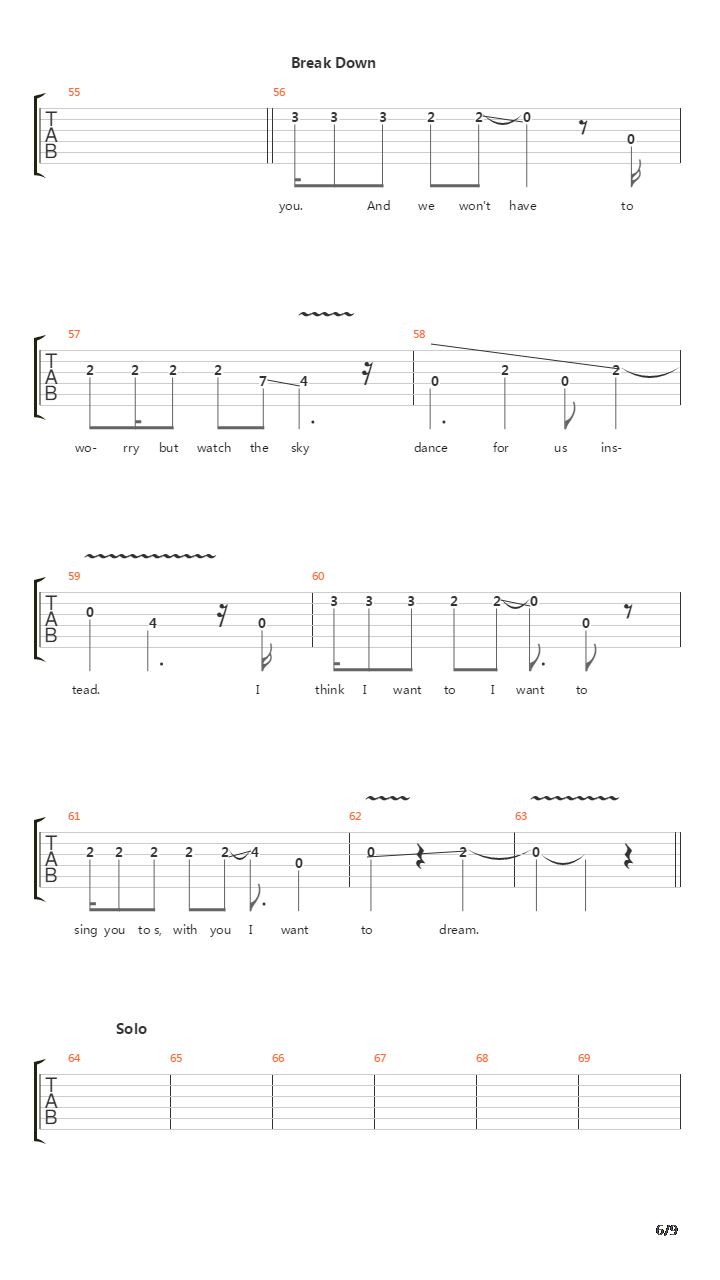 Labyrinth吉他谱