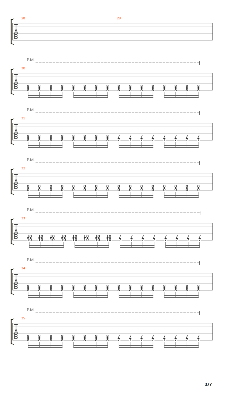 Lullaby Of The Crucified吉他谱