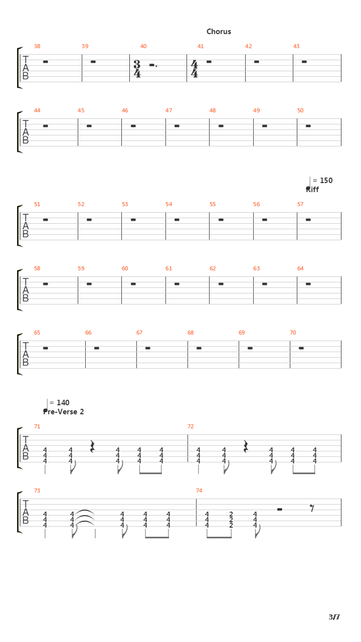 The Best Laid Plans Of Mice And Marionettes吉他谱