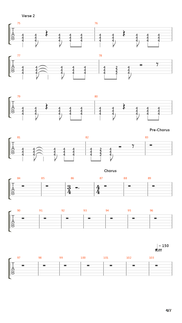 The Best Laid Plans Of Mice And Marionettes吉他谱