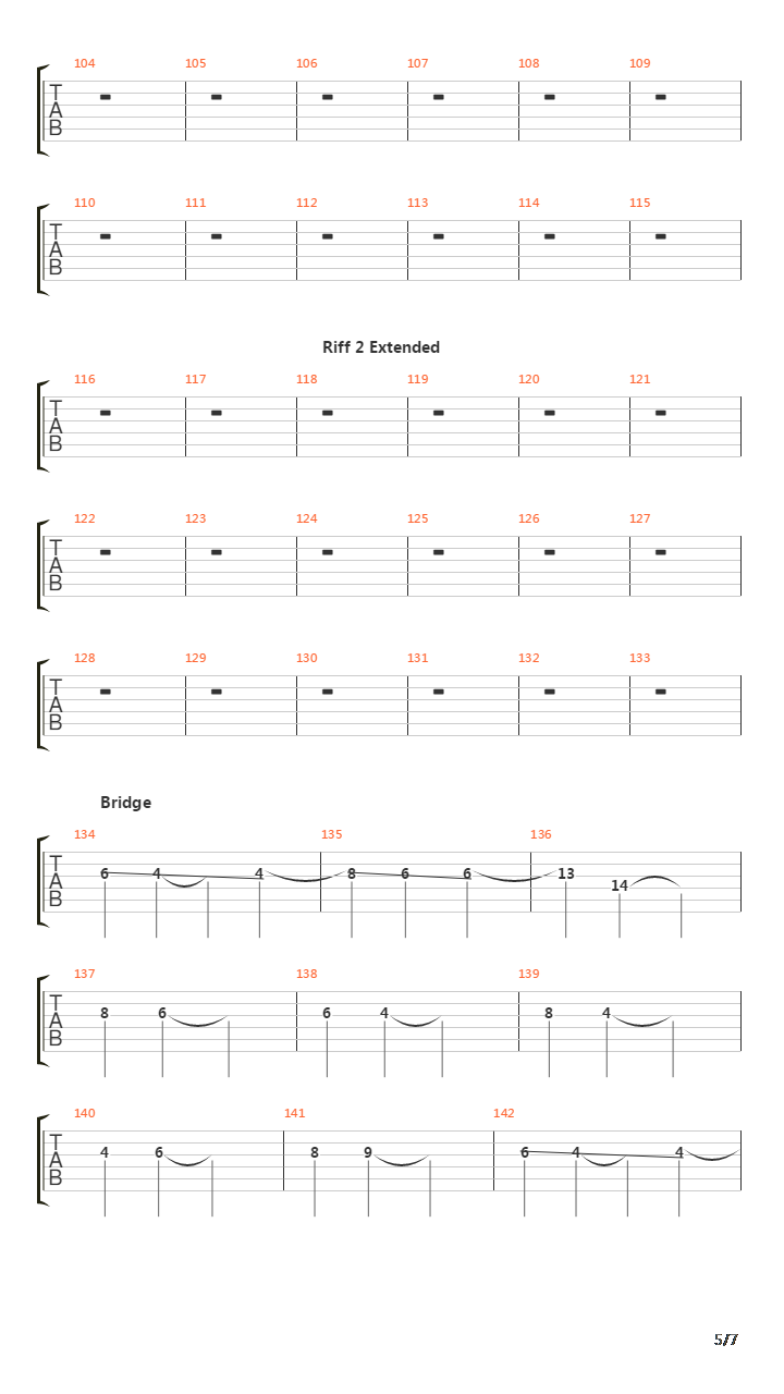 The Best Laid Plans Of Mice And Marionettes吉他谱