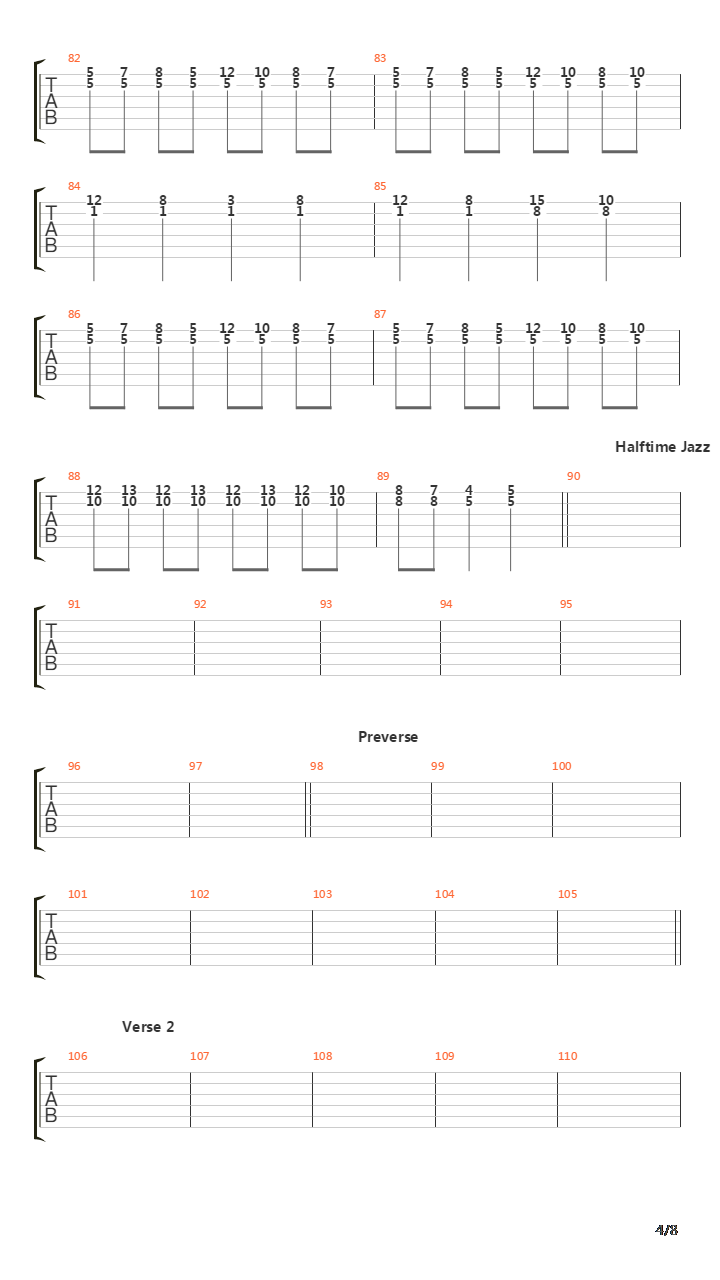Back Through Time吉他谱