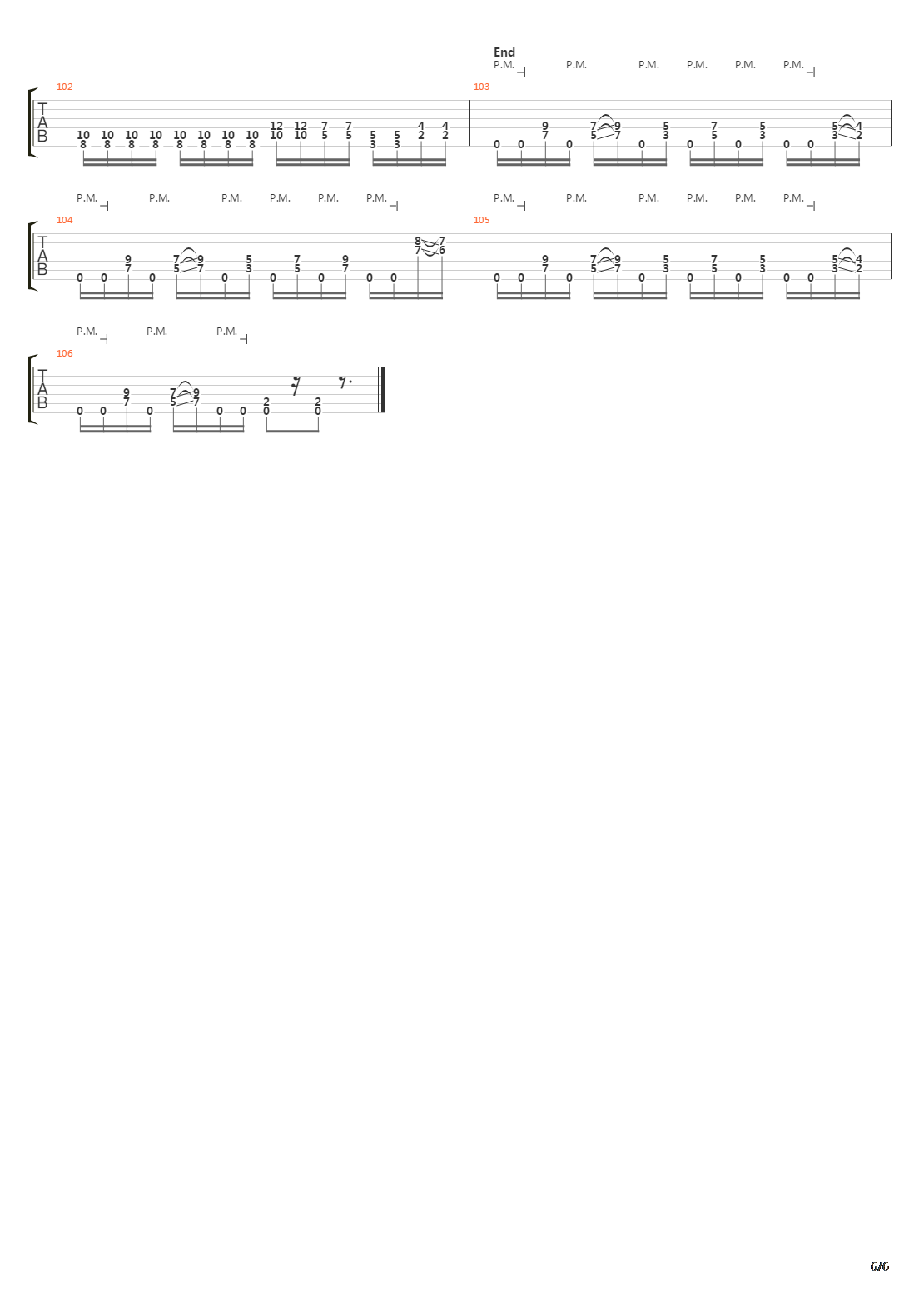 Walk The Plank吉他谱