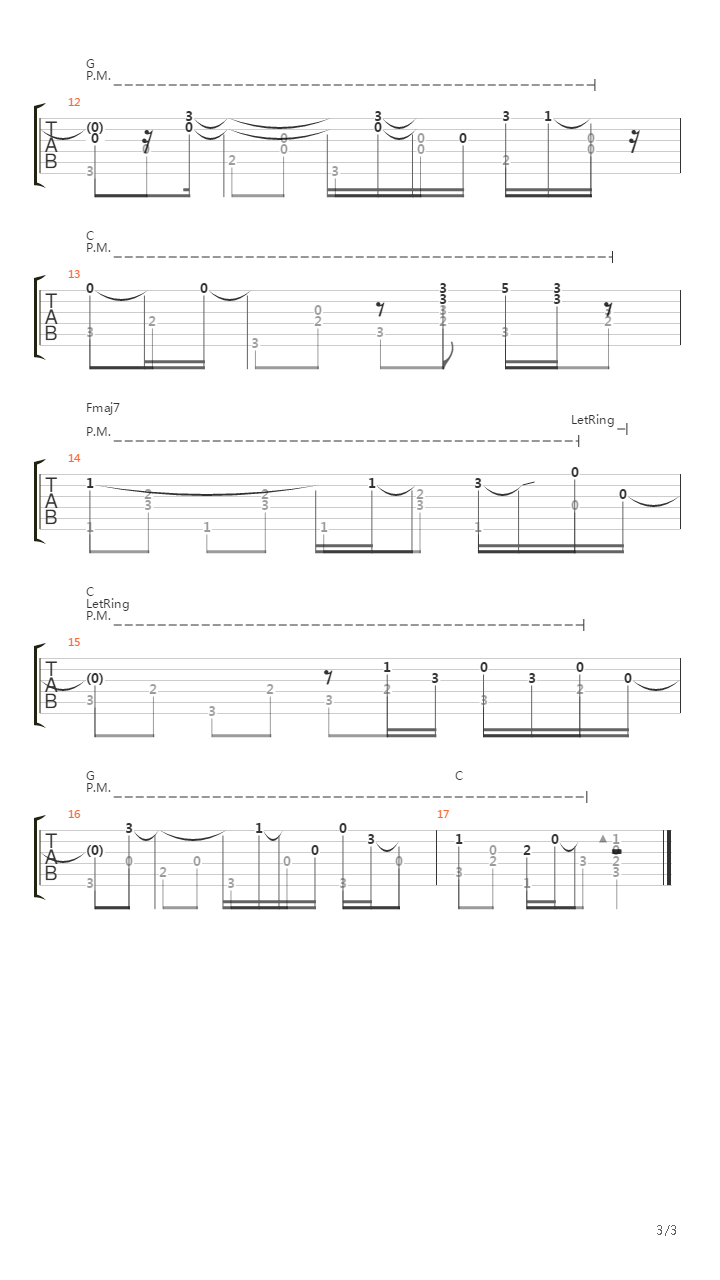 Fingerstyle Milestones - 087吉他谱