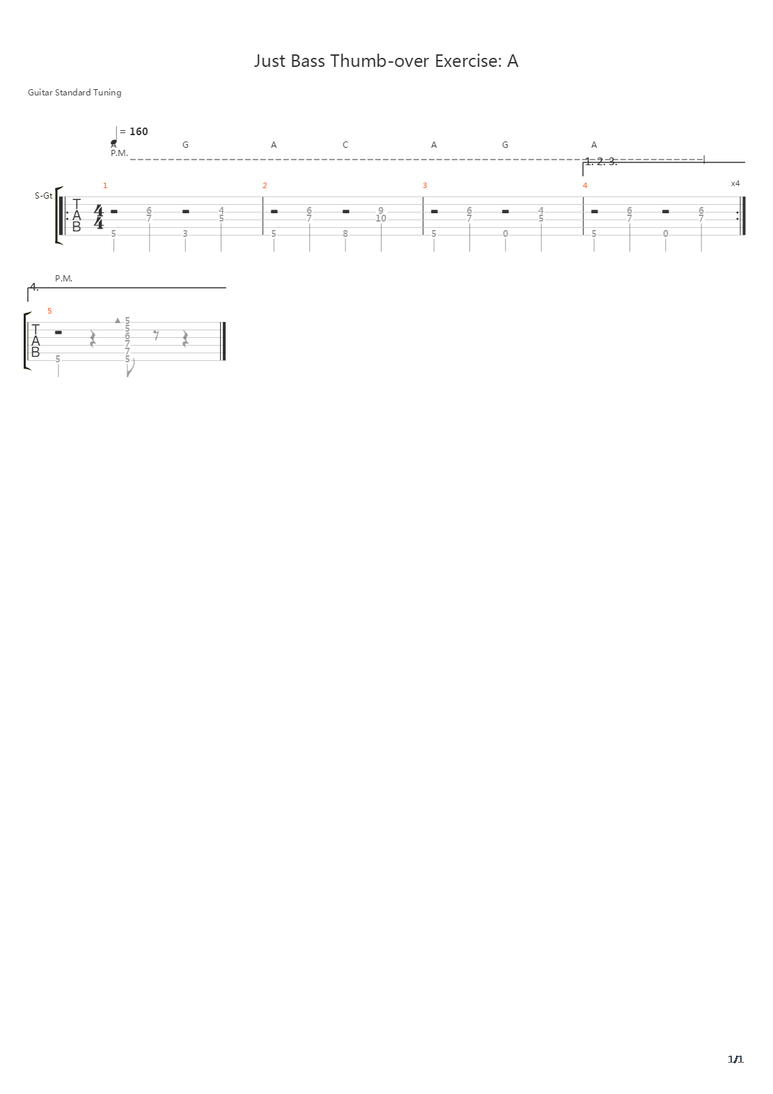 Fingerstyle Milestones - 083吉他谱