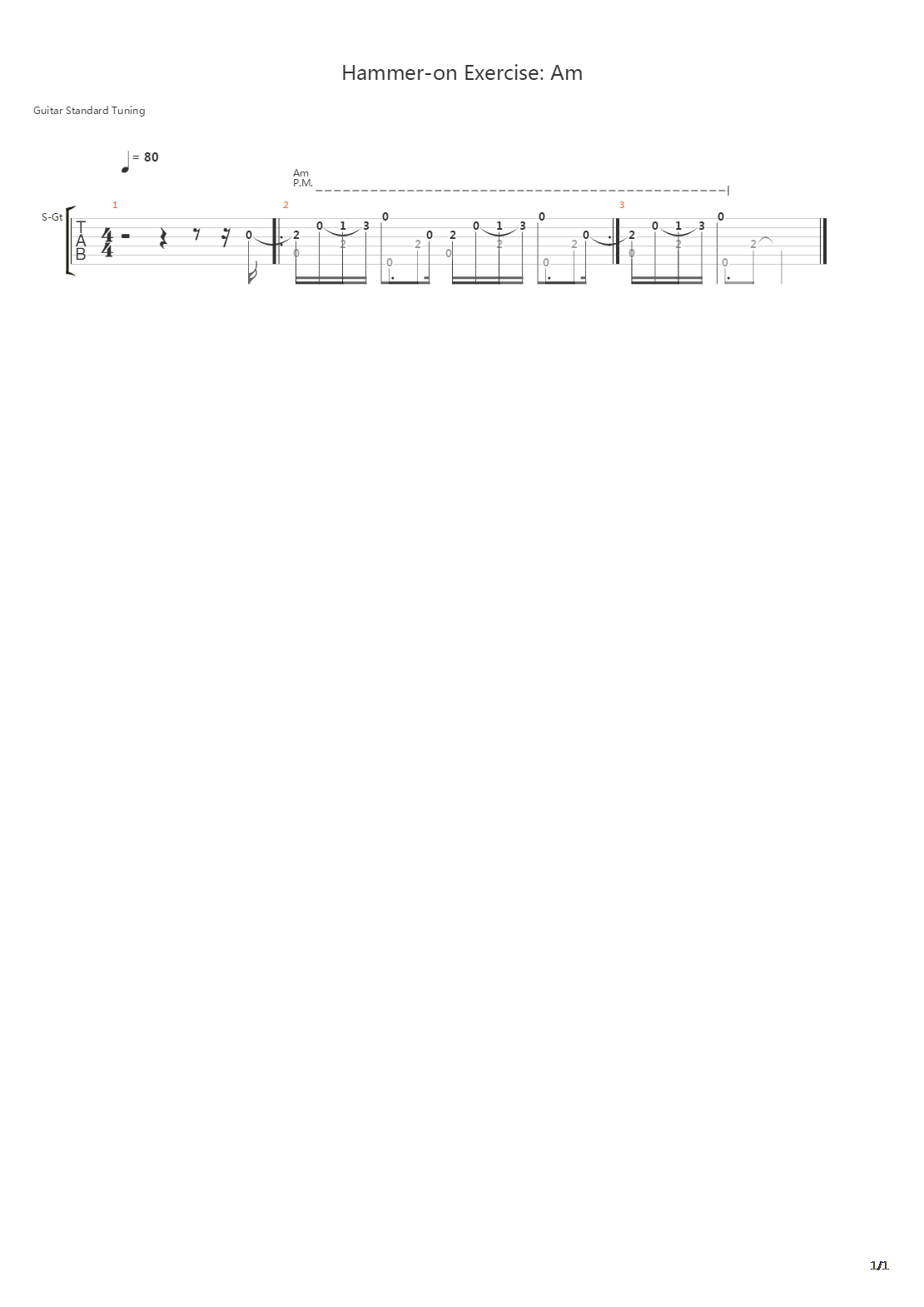 Fingerstyle Milestones - 064吉他谱