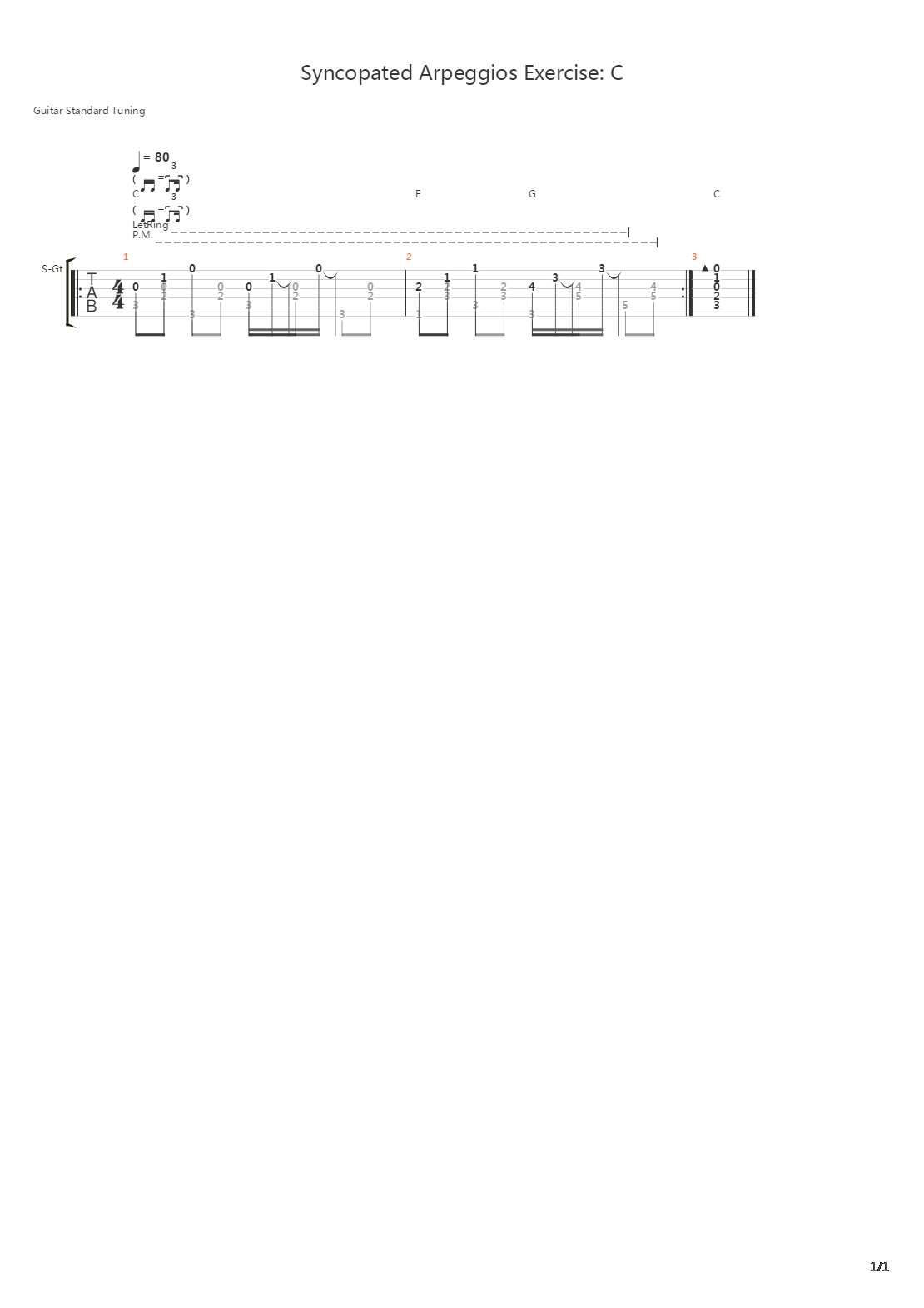 Fingerstyle Milestones - 051吉他谱