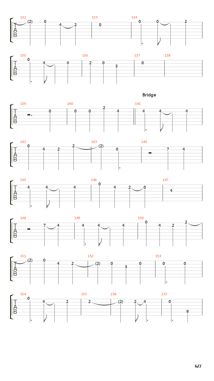 Burn吉他谱