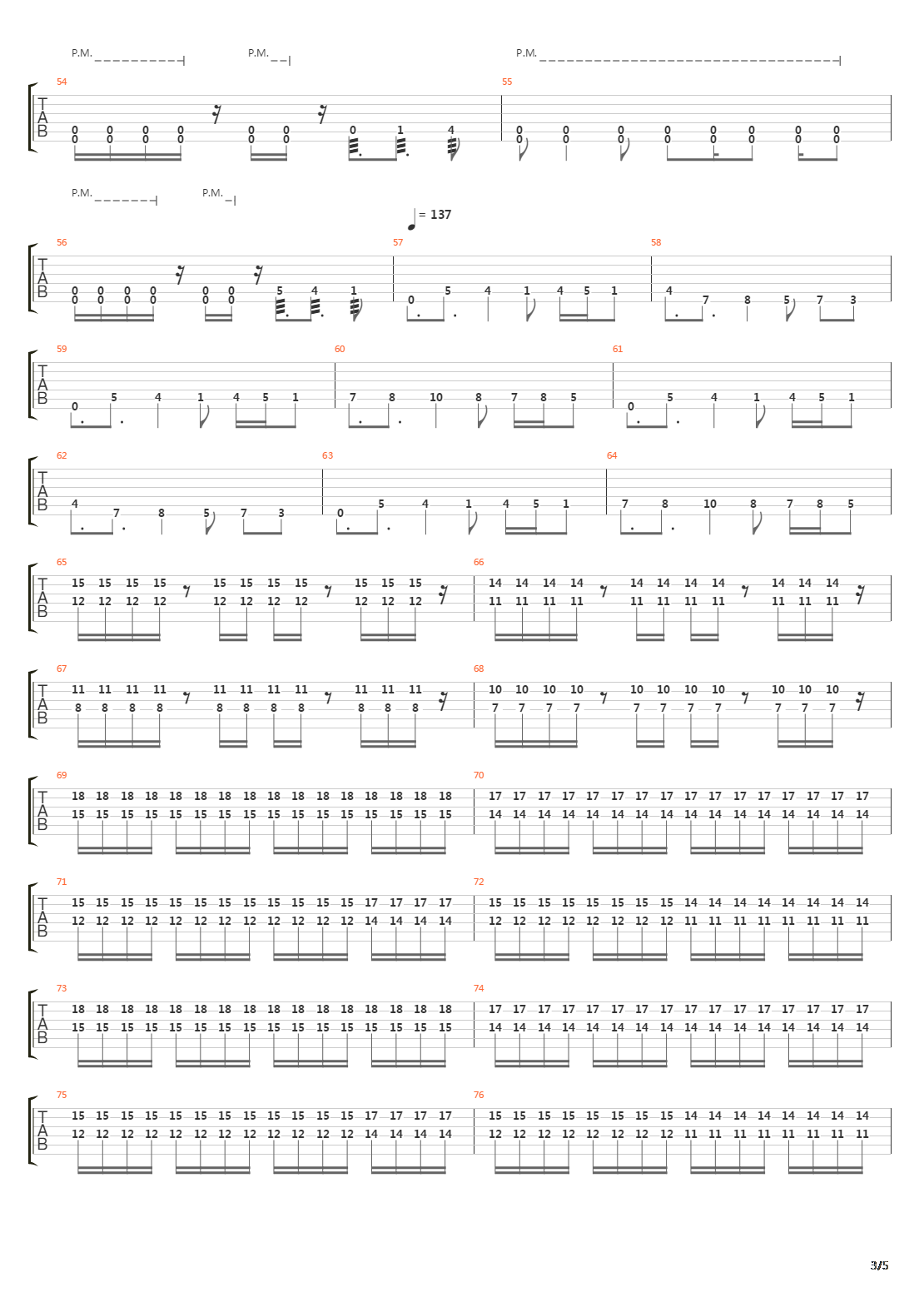 Gagged Bound Shelved And Forgotten吉他谱