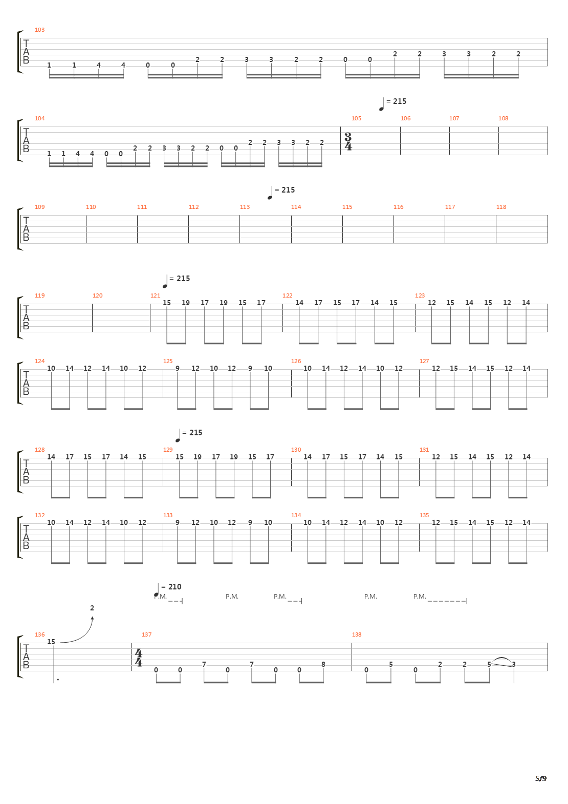 Erase吉他谱