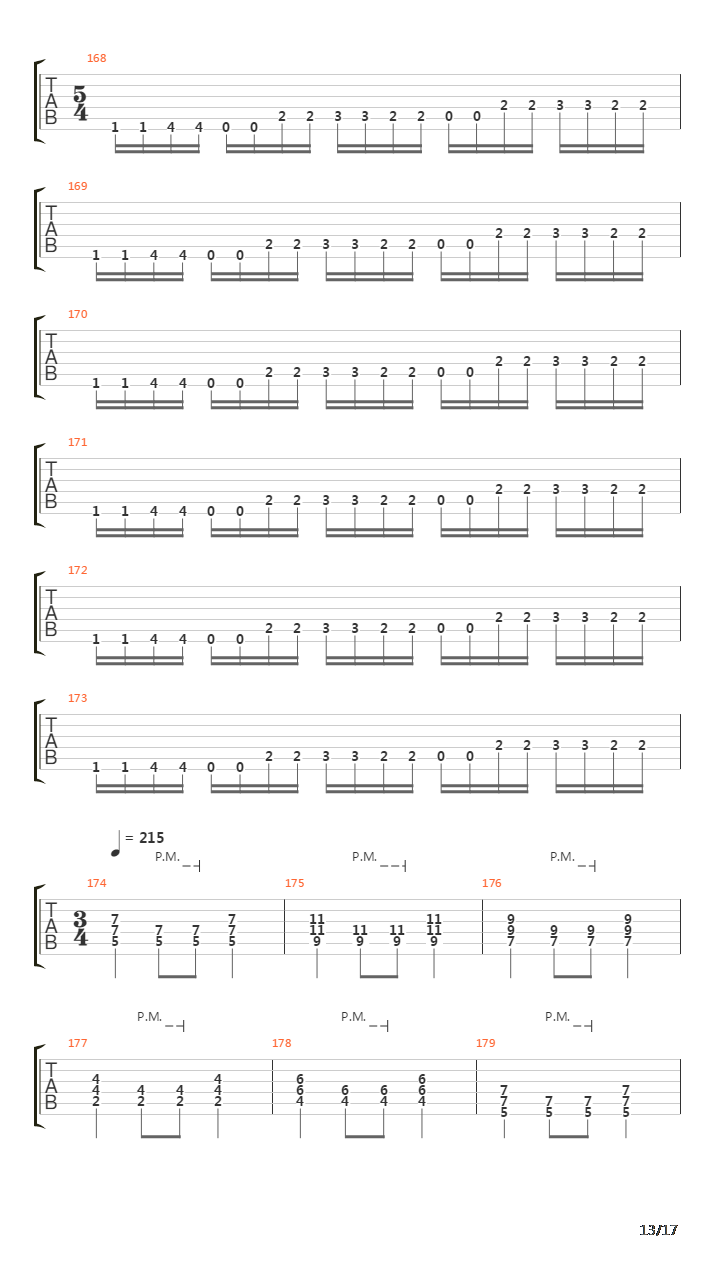 Erase吉他谱