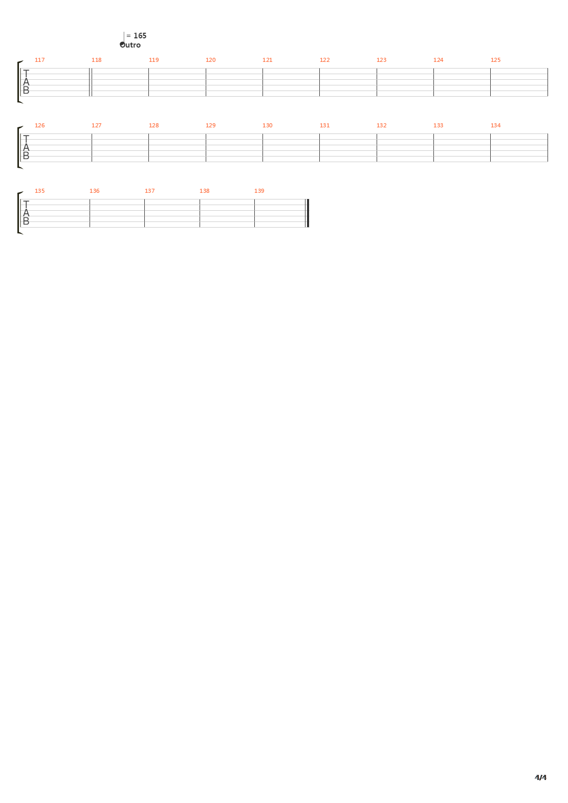 Indictment吉他谱