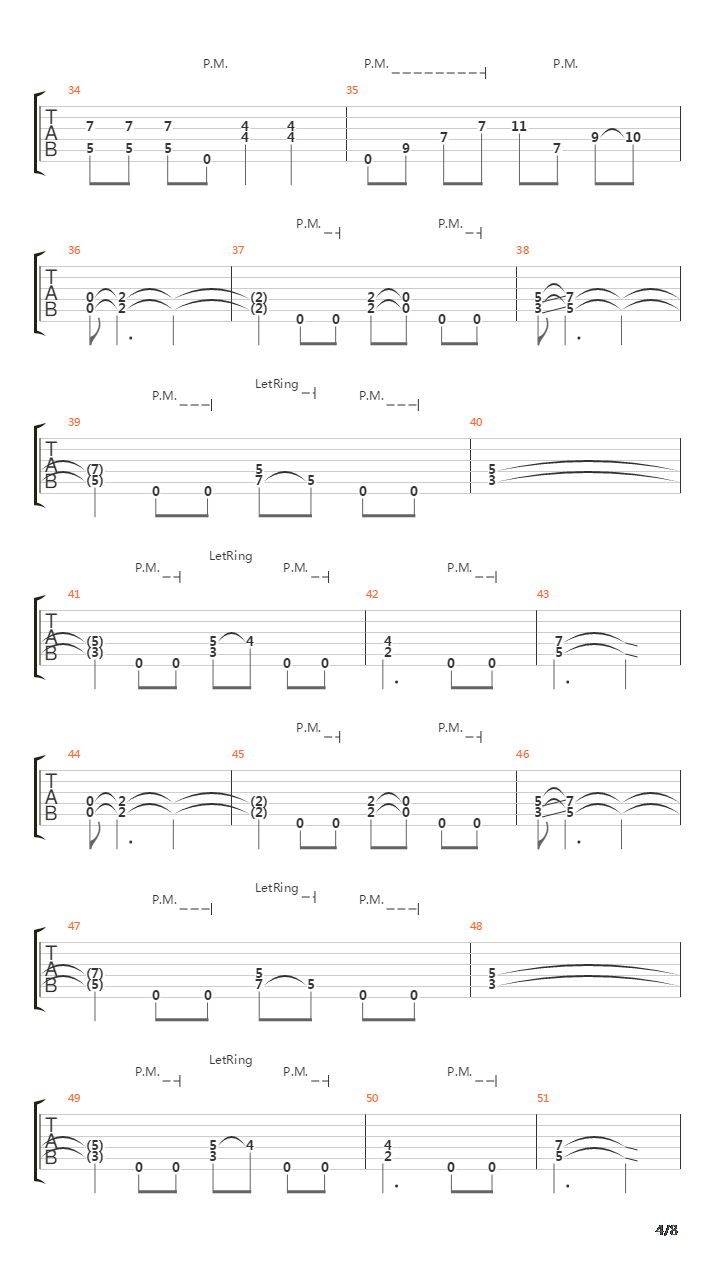 Overcome吉他谱