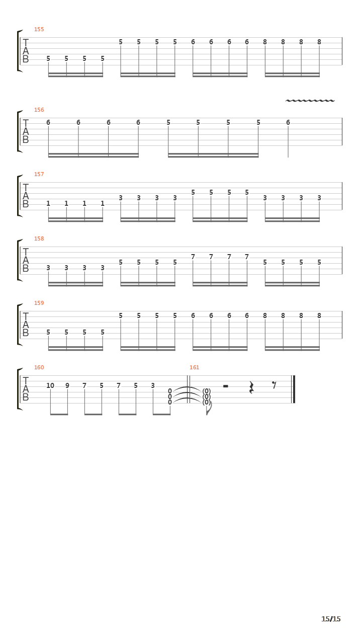 Six吉他谱