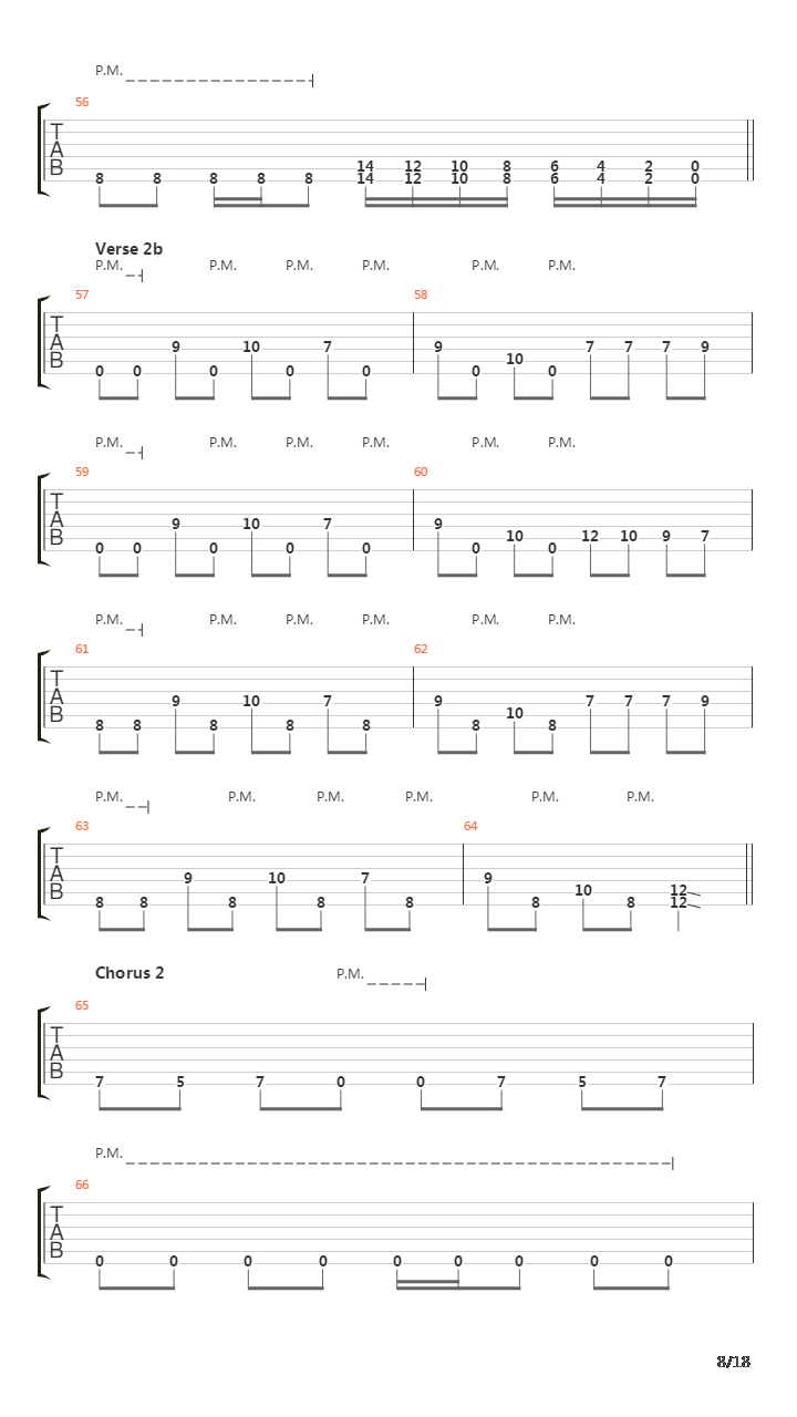 Six吉他谱