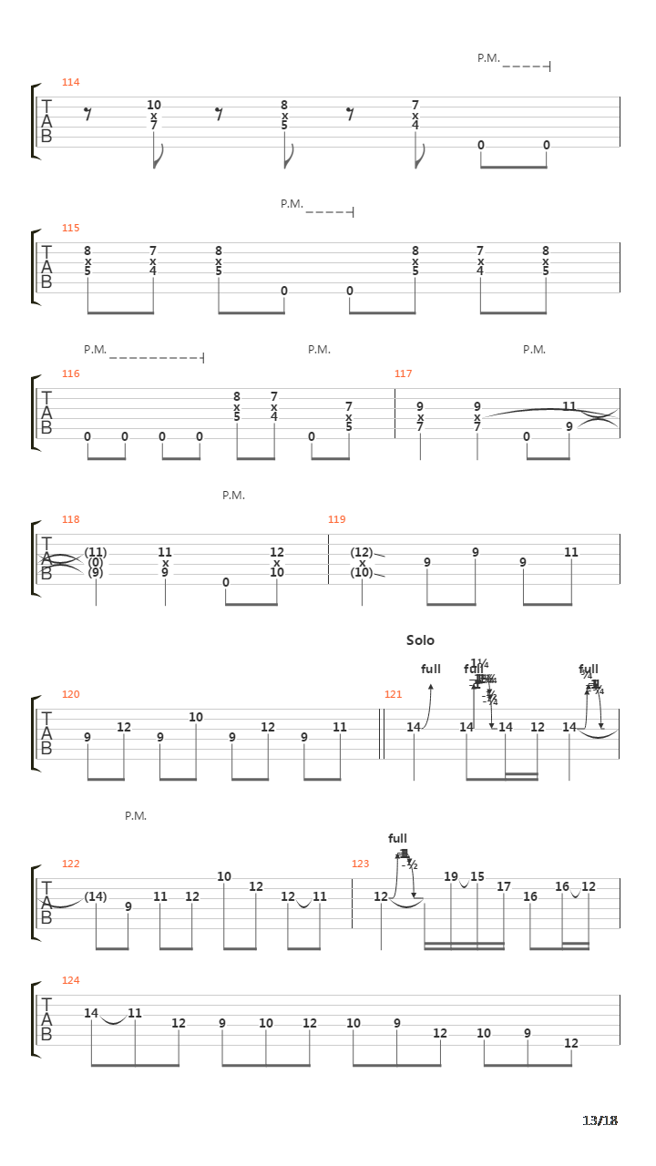 Six(11)吉他谱