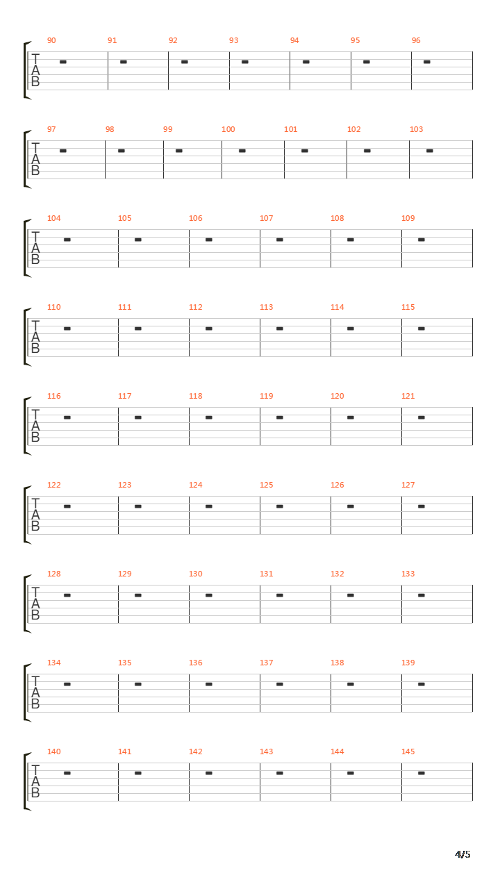 Calm The Fire吉他谱