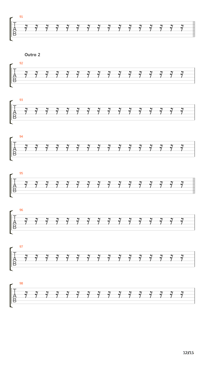 Coeur Dalene吉他谱