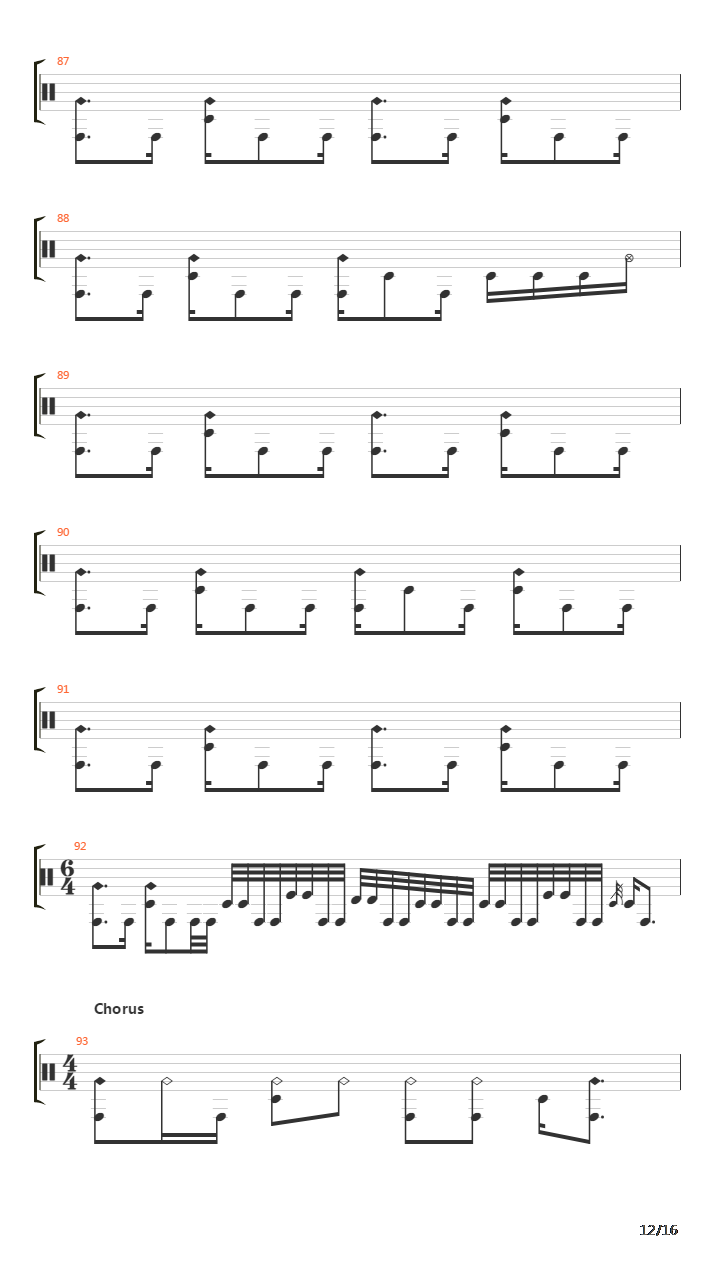 Metalingus吉他谱