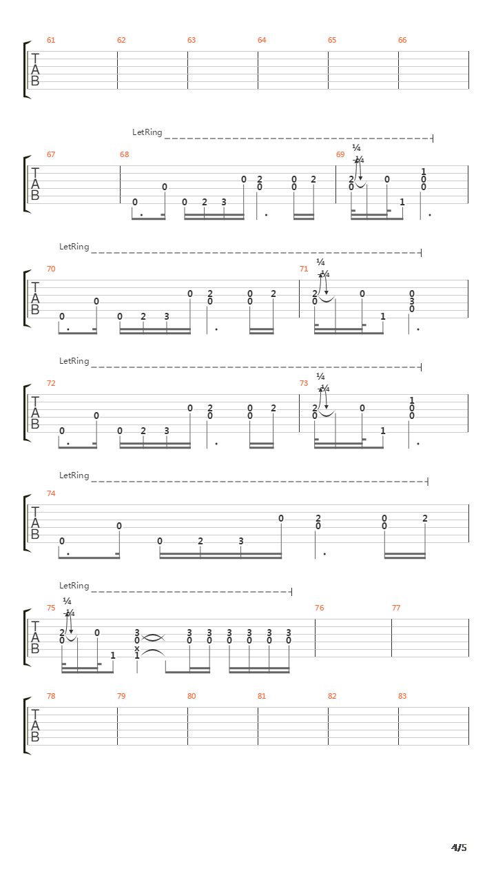 Show Me A Sign吉他谱