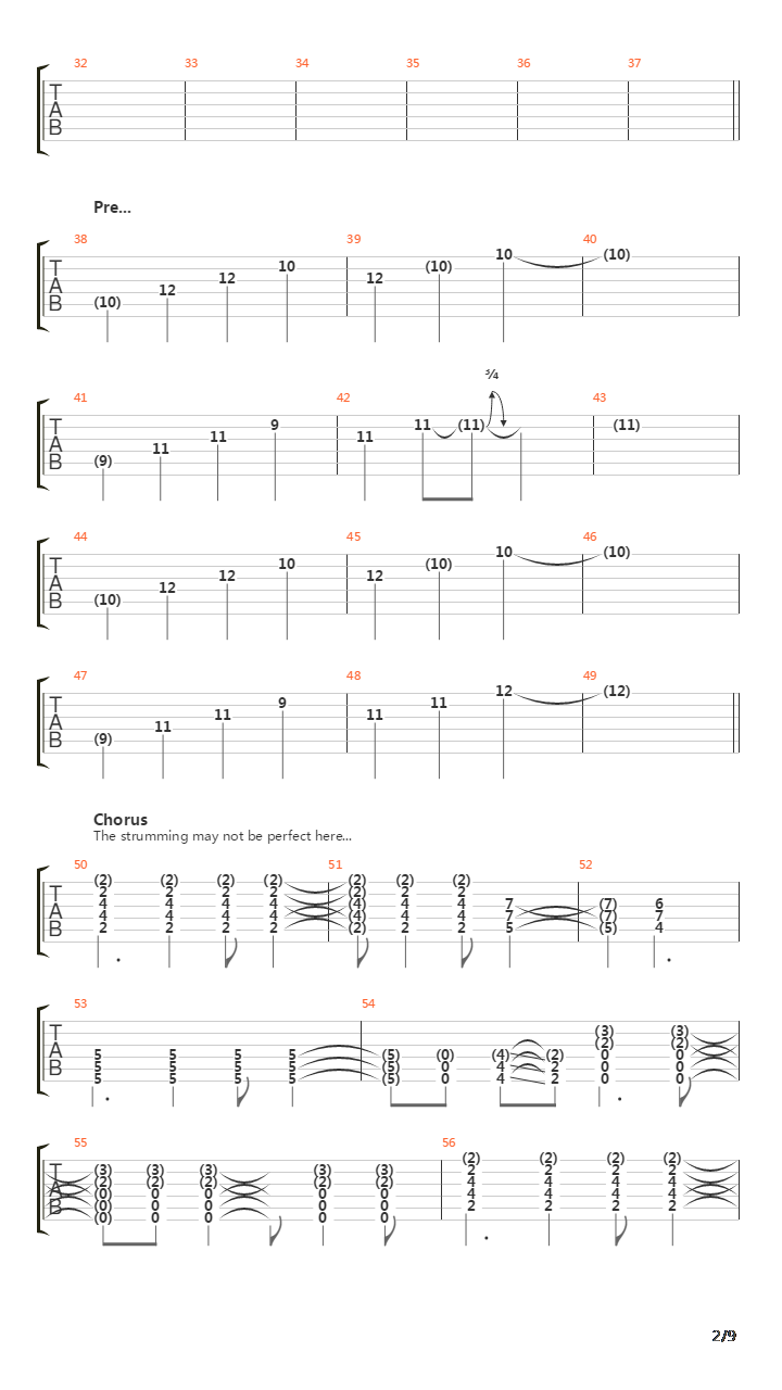 Zero吉他谱