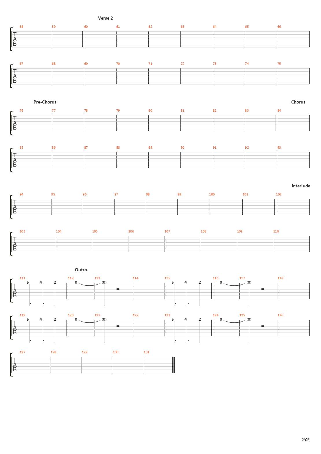 Moper吉他谱