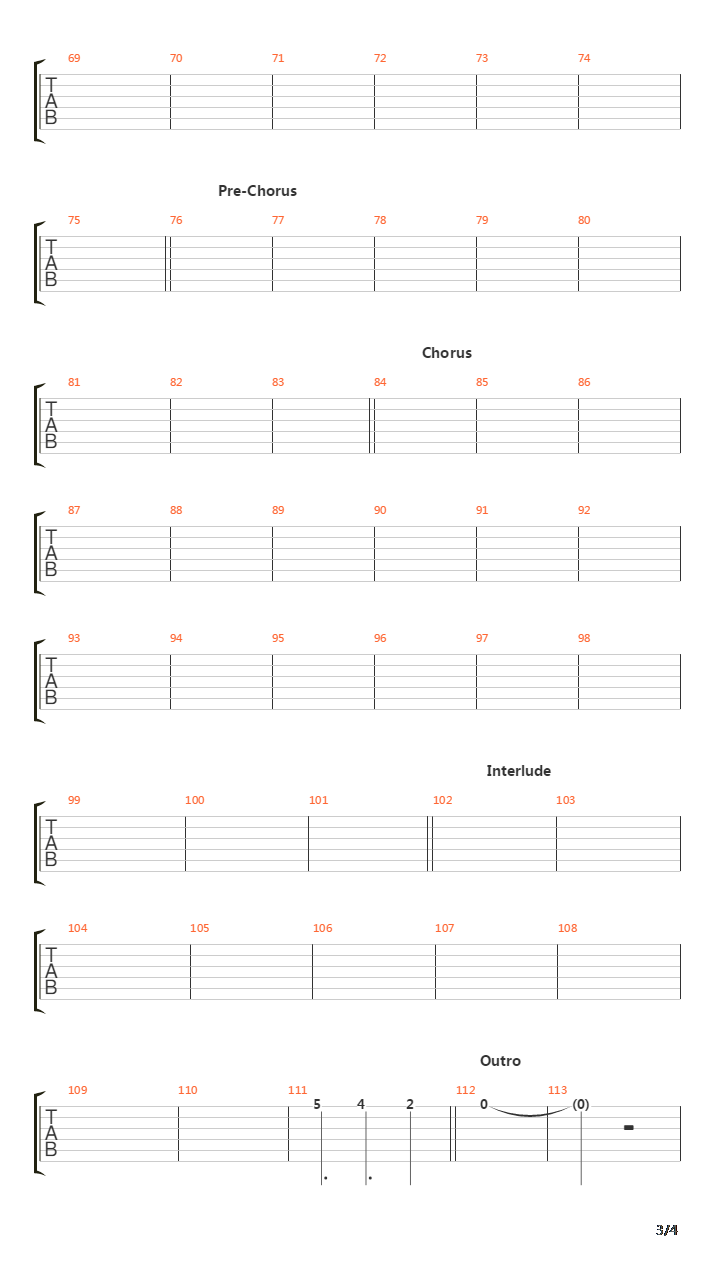 Moper吉他谱