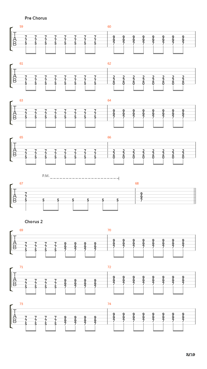 Racecars吉他谱