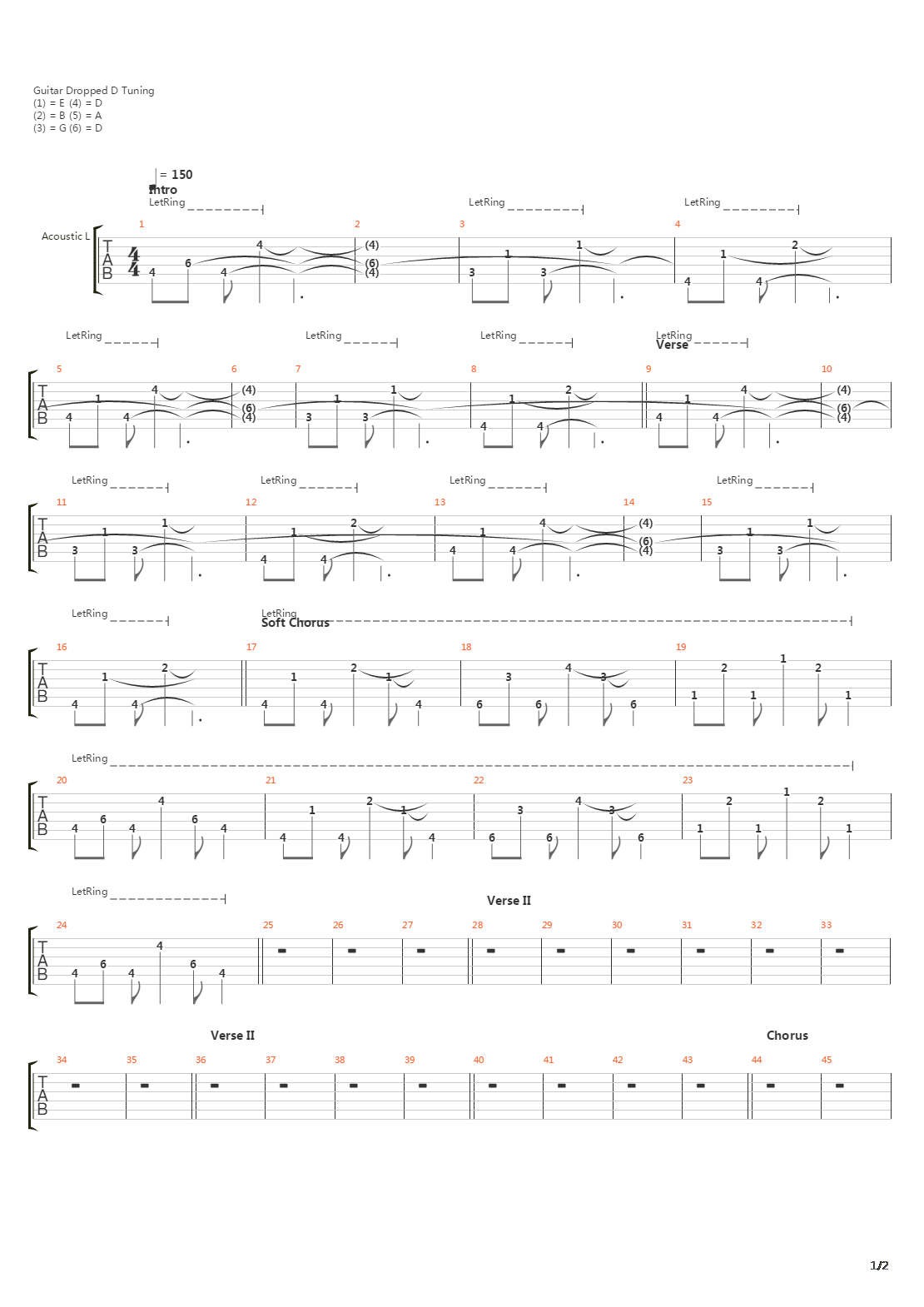 Nave Orleans吉他谱