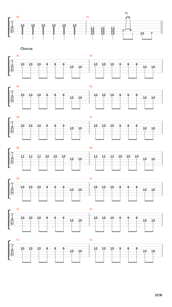 Paperthin Hymn吉他谱