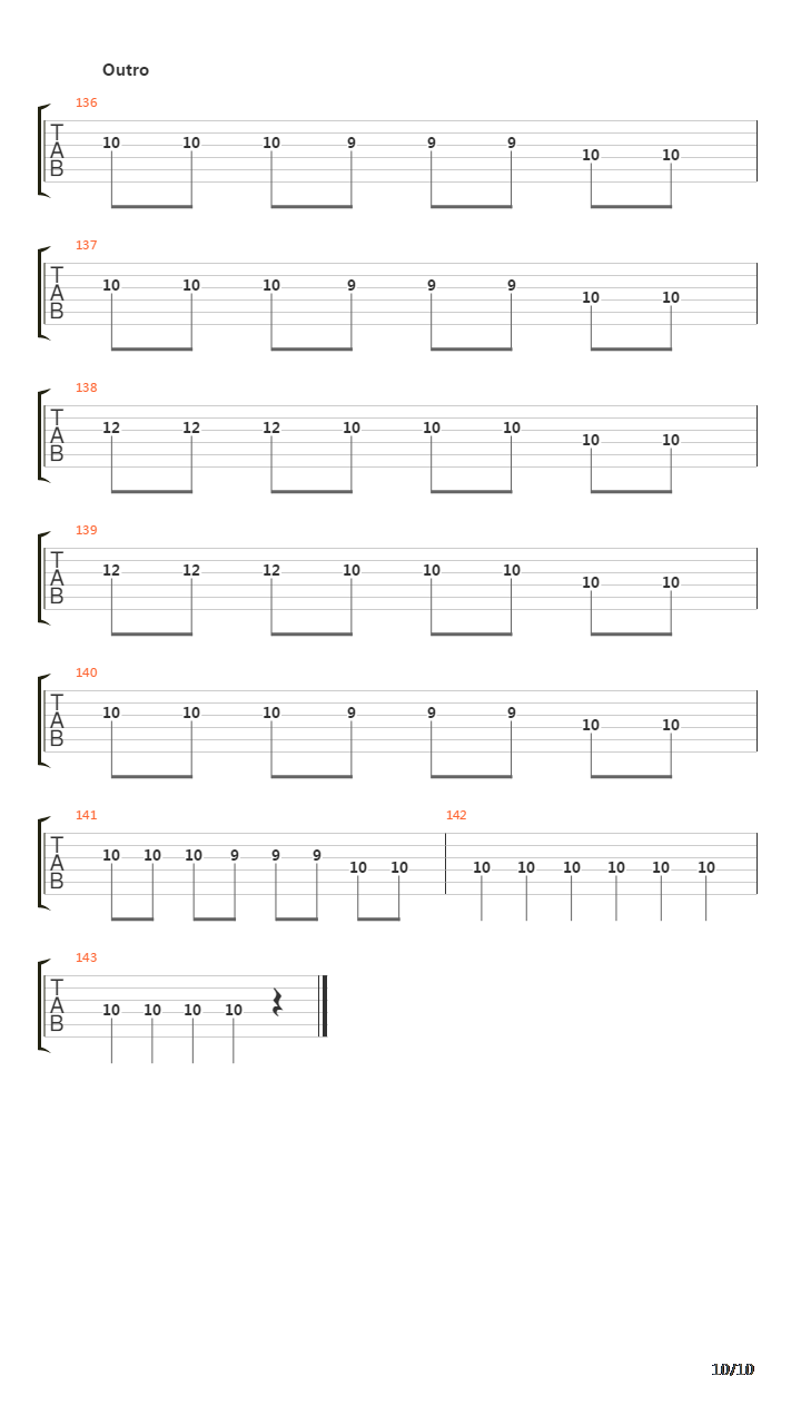 Paperthin Hymn吉他谱