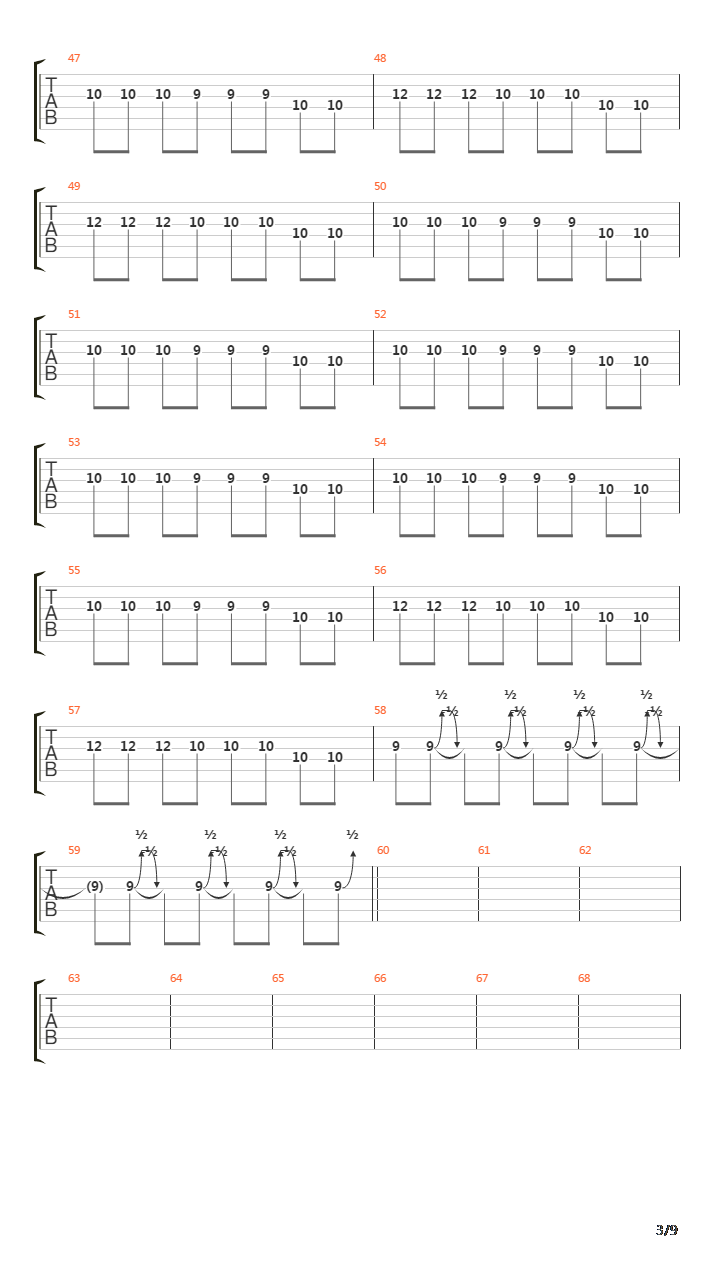 Paperthin Hymn吉他谱