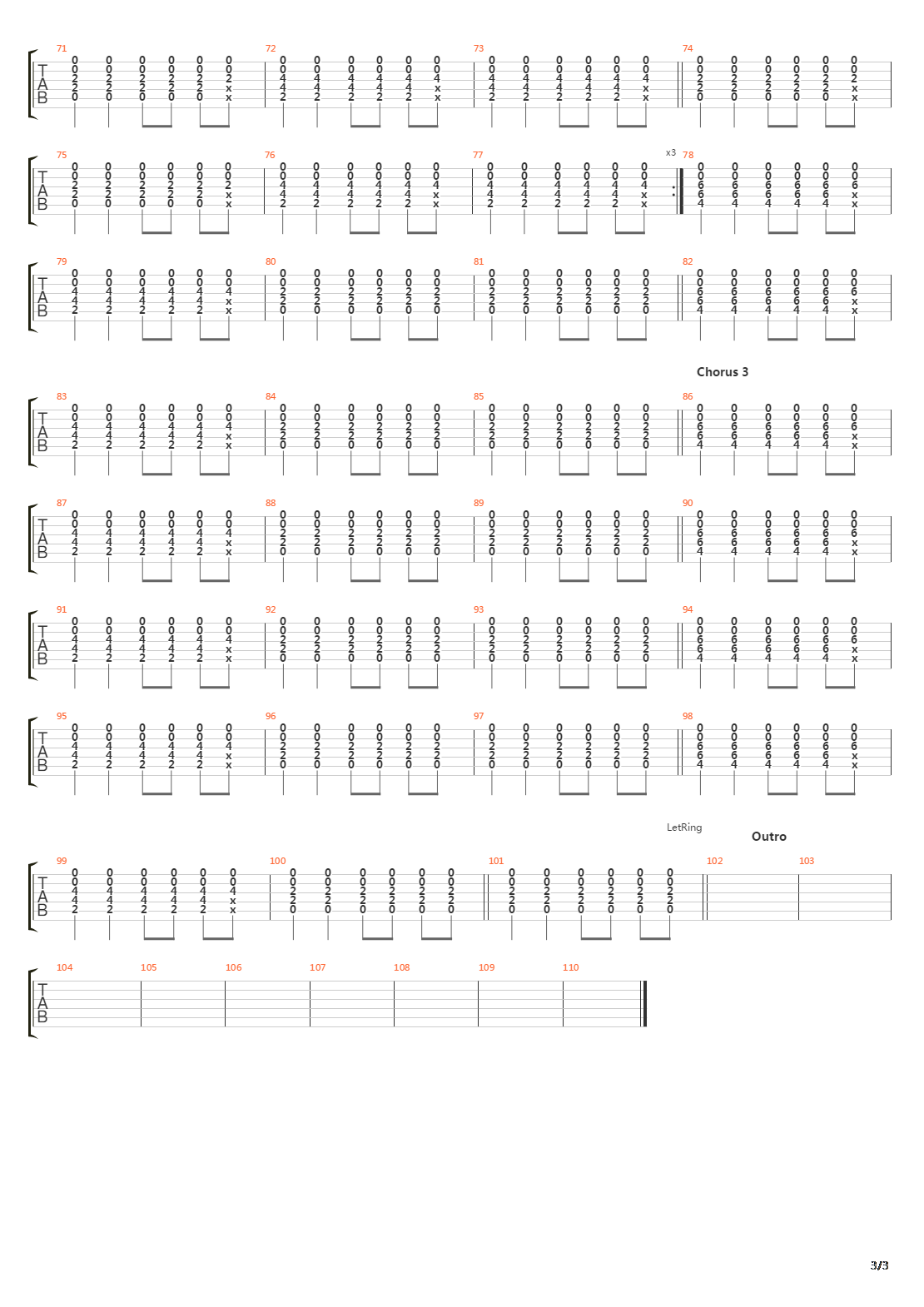 The Unwinding Cable Car吉他谱